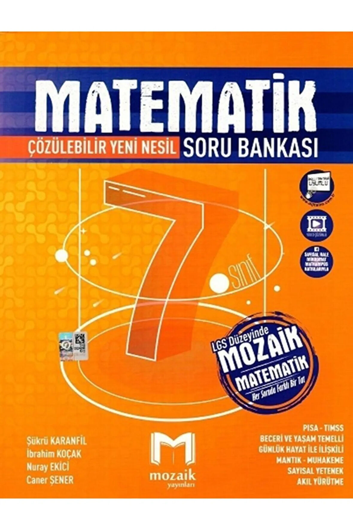 7.sınıf Mozaik Soru Bankası Matematik