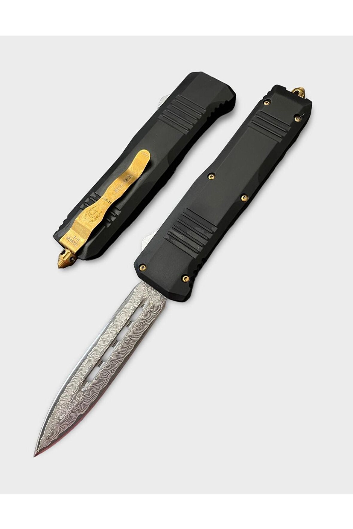 Orjinal Microtech Damasgus Çakı Otomatik