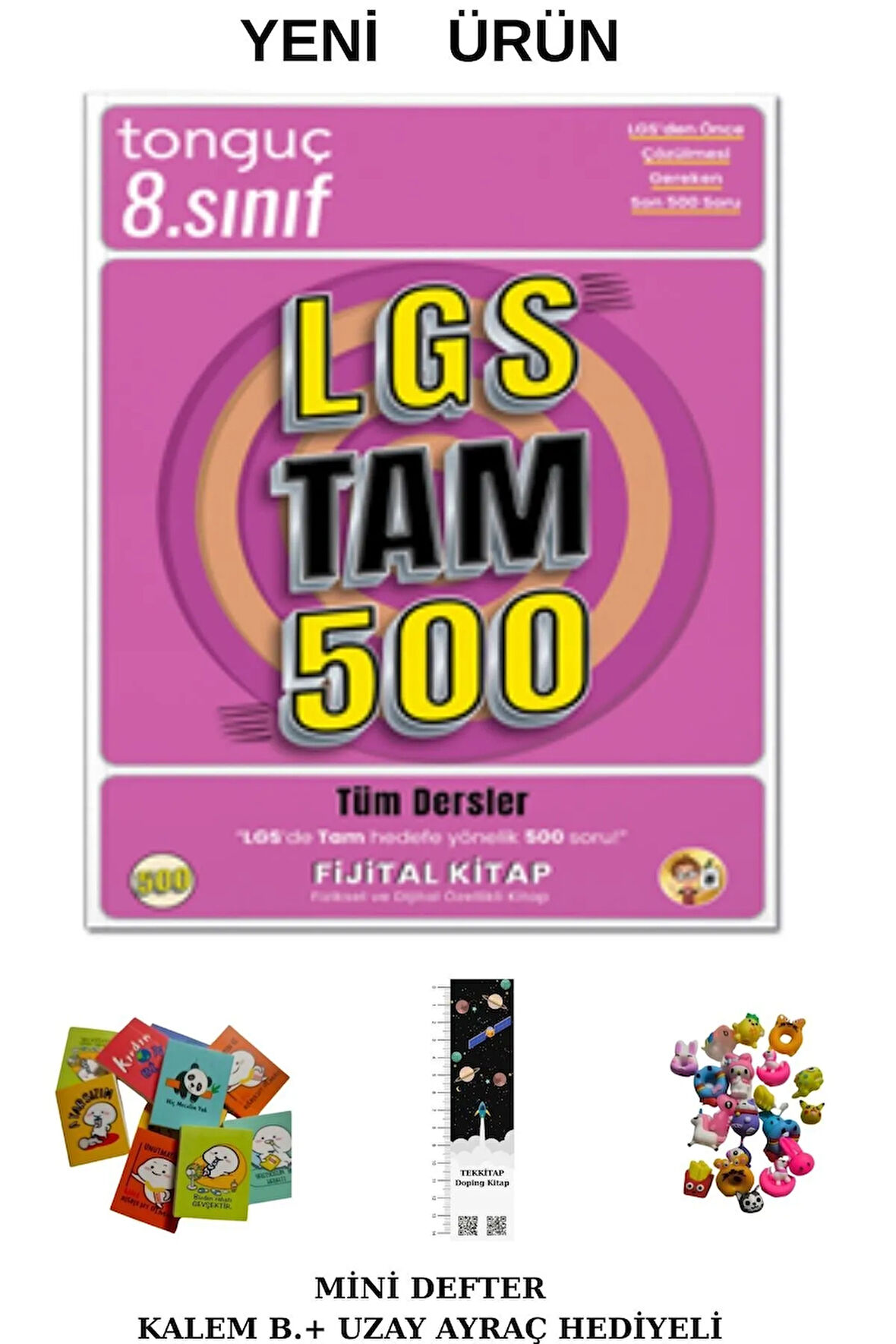 Tonguç Lgs Tam 500 Soru Bankası Yeni Ürün (UZAY A+MİNİ D.+KALEM B.)2025