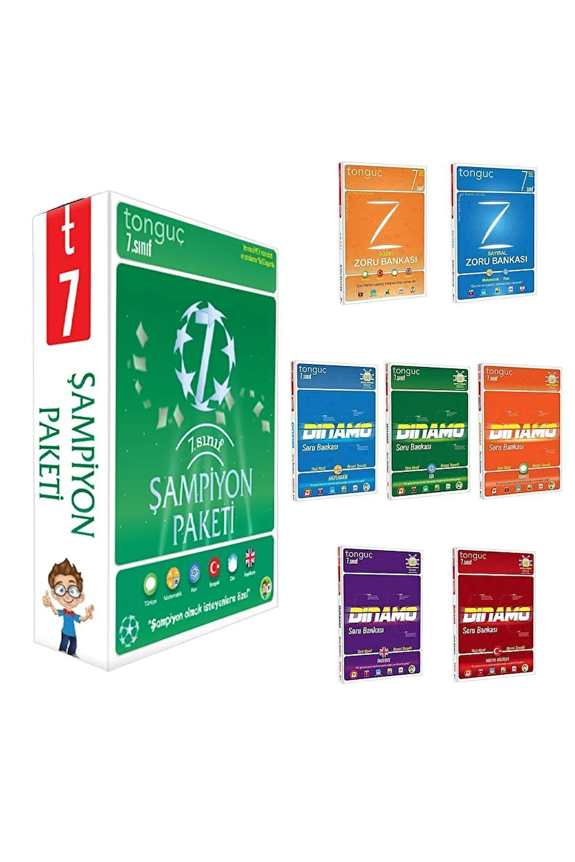 Tonguç 7. Sınıf Şampiyon Paketi -