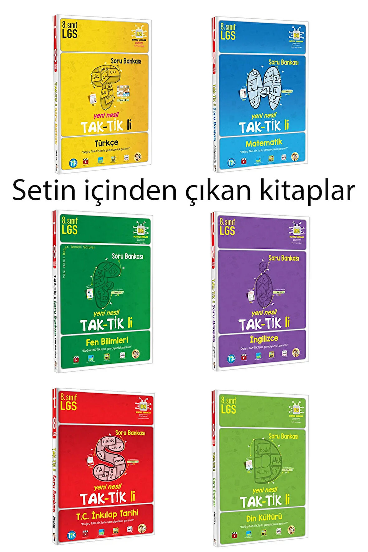Tonguç 8. Sınıf Lgs Yeni Nesil Taktikli Set Sayısal Sözel Full Set