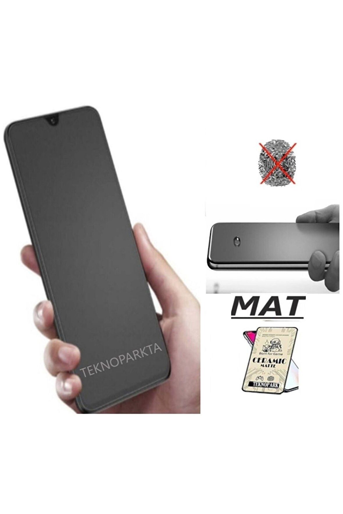 Samsung M04 Ekran Koruyucu Mat Seramik Esnek Tam Kaplayan Kırılmaz Cam Nano Ekran