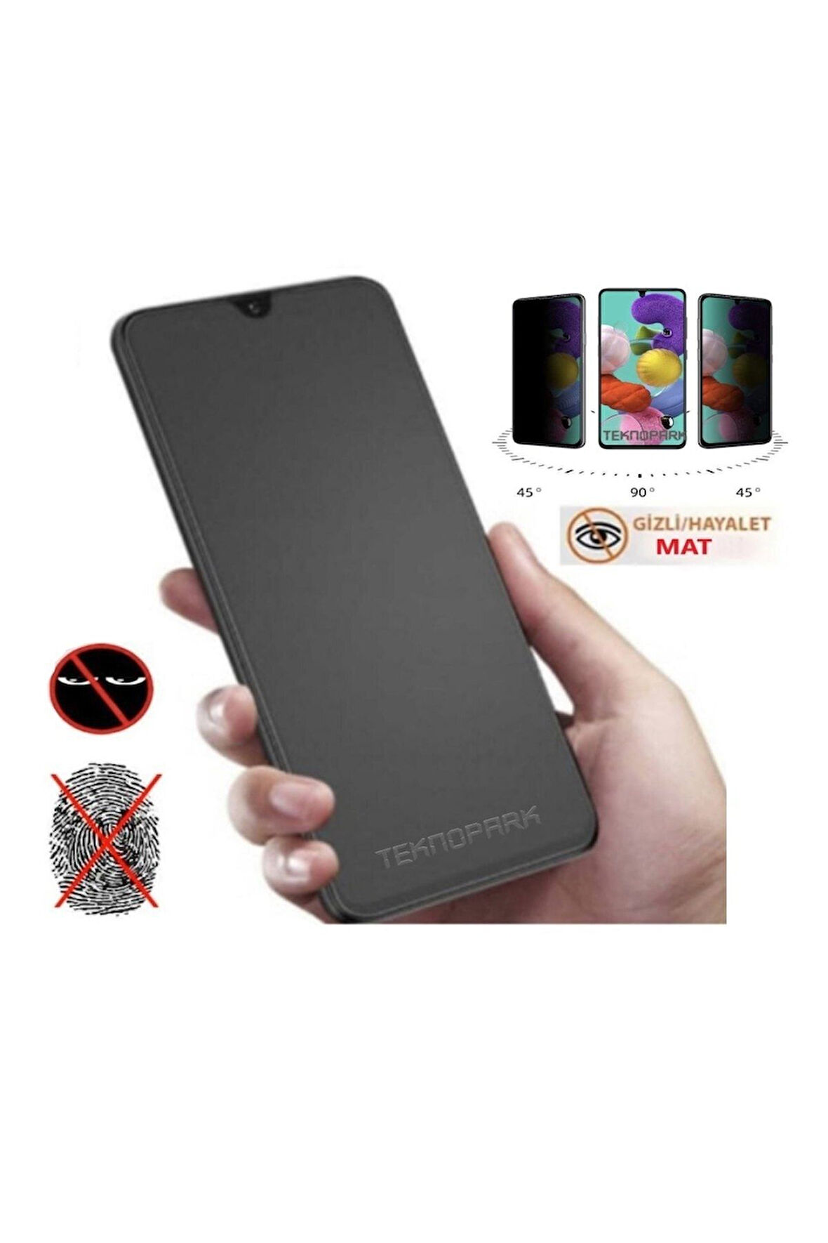 Xiaomi Mi 12t - Mi 12t Pro Mat Hayalet Tam Kaplayan Kırılmaz Cam Seramik Ekran Koruyucu