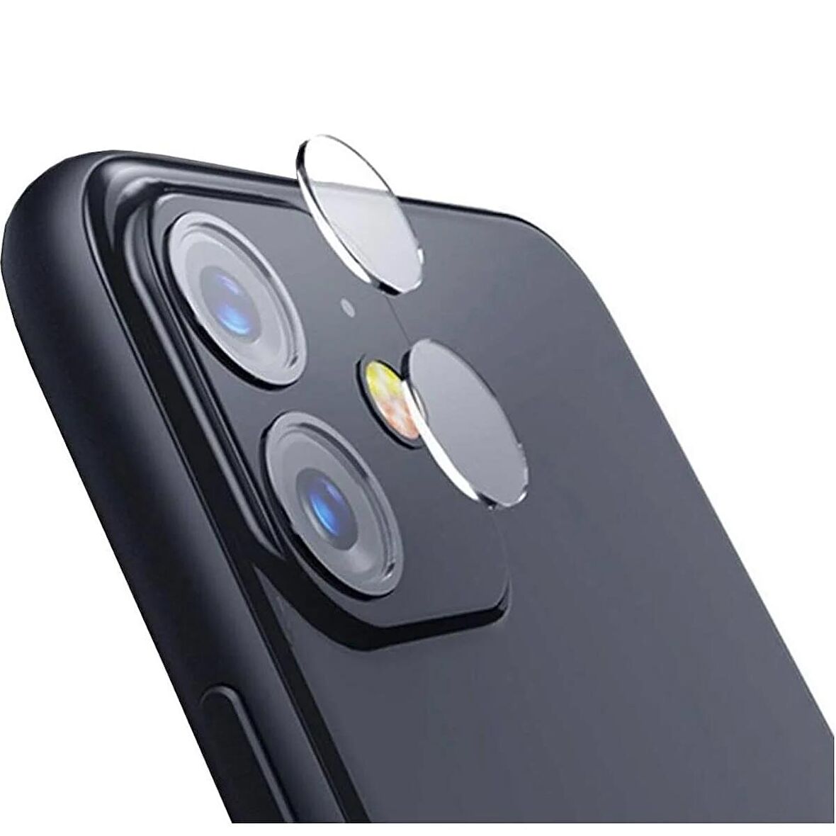 Apple iPhone 11 İle Uyumlu Kamera Camı