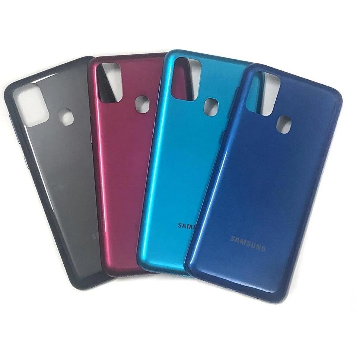 Samsung Galaxy M21 M215F İle Uyumlu Arka Pil Kapak 