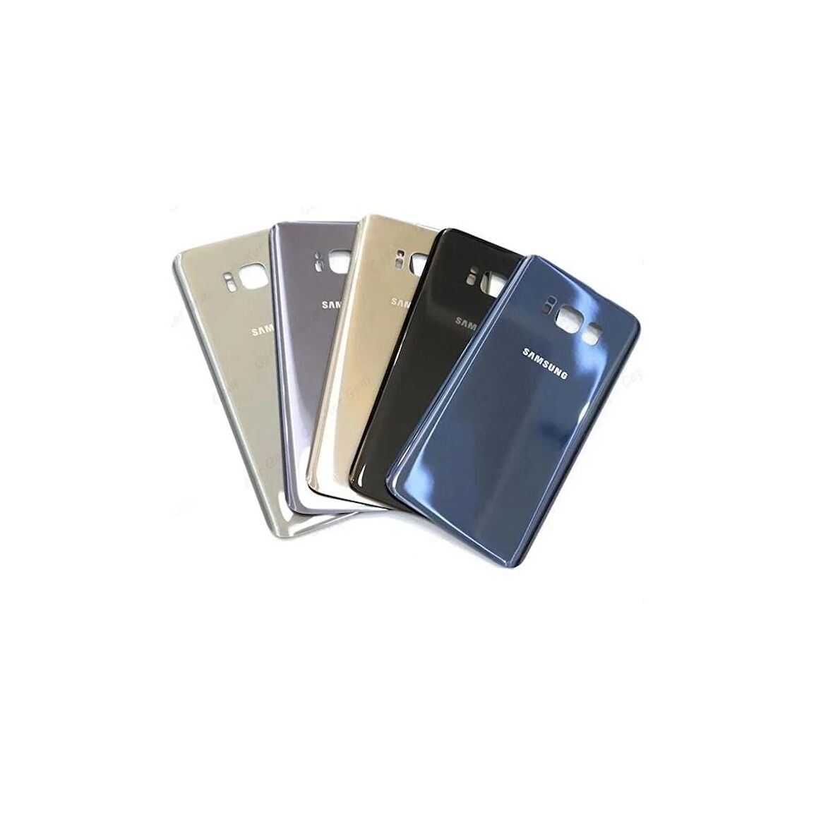 Samsung Galaxy S8 G950F İle Uyumlu Arka Pil Kapak 