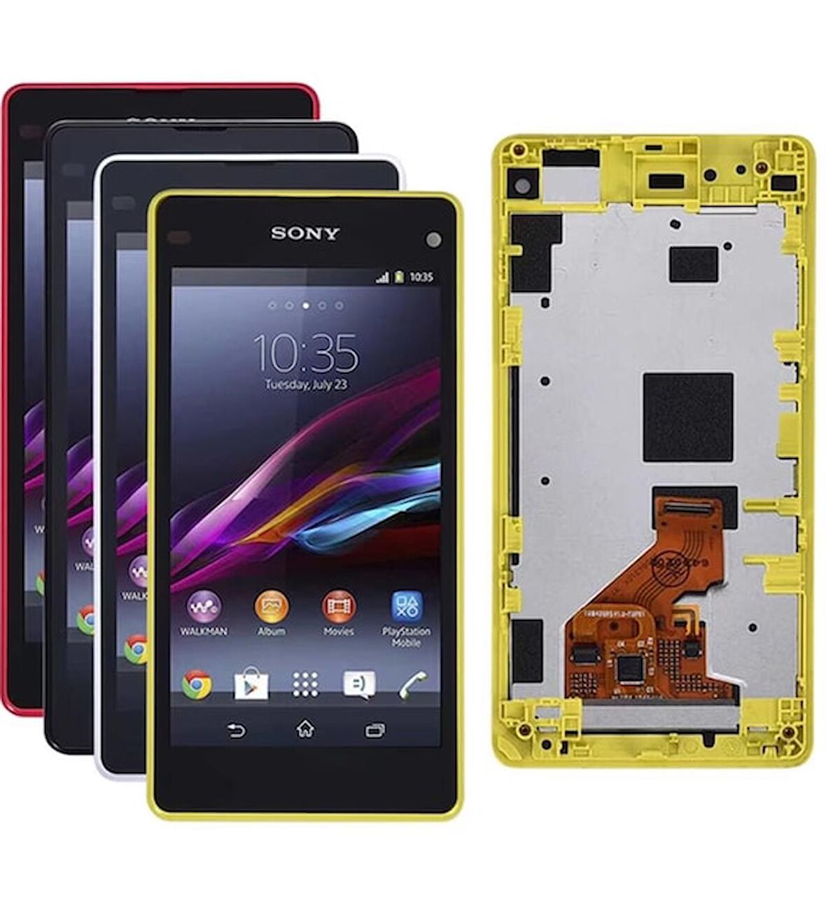 Sony Xperia Z1 Mini Lcd Ekran Dokunmatik Orijinal