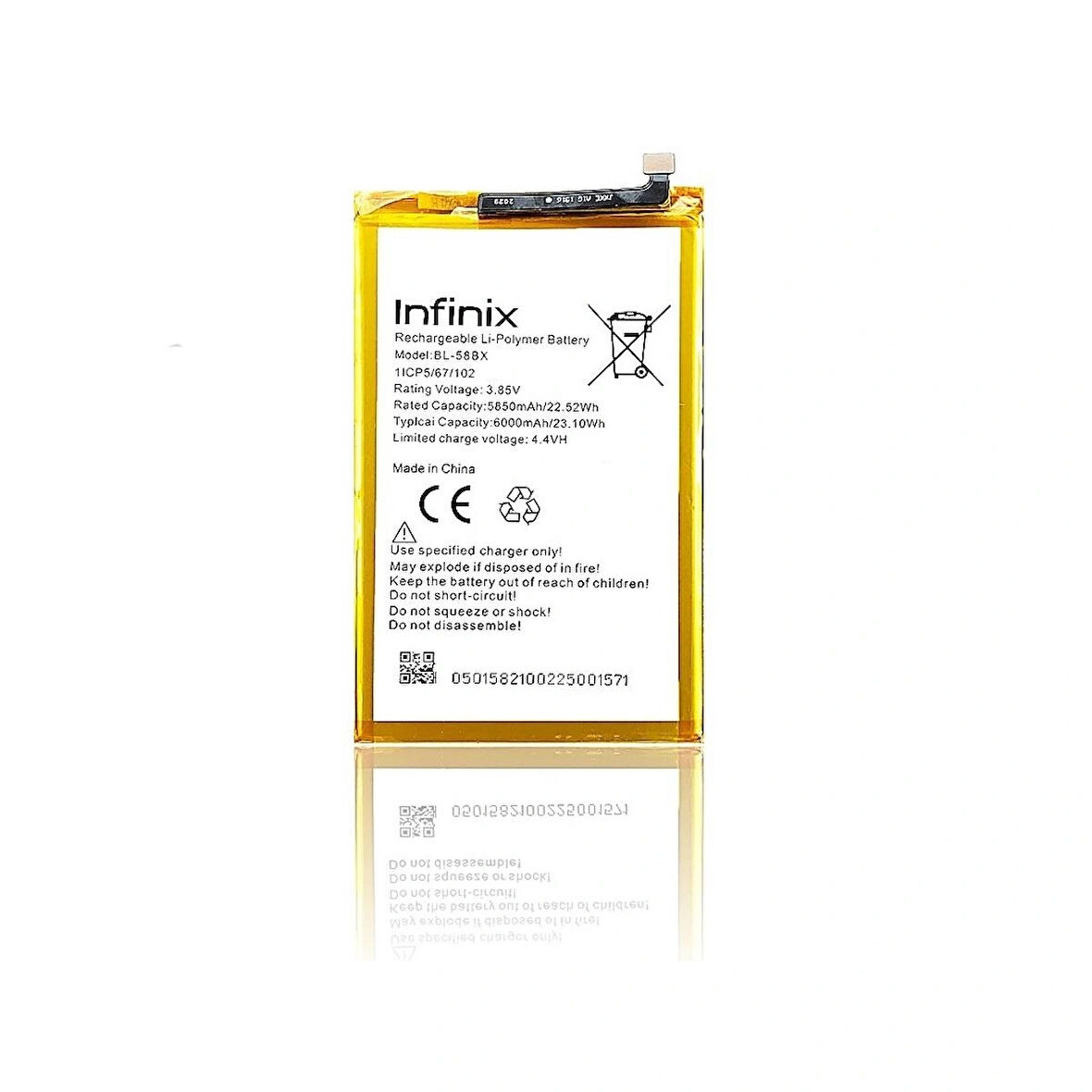 infinix Hot 30 Play İle Uyumlu İthal Pil Batarya