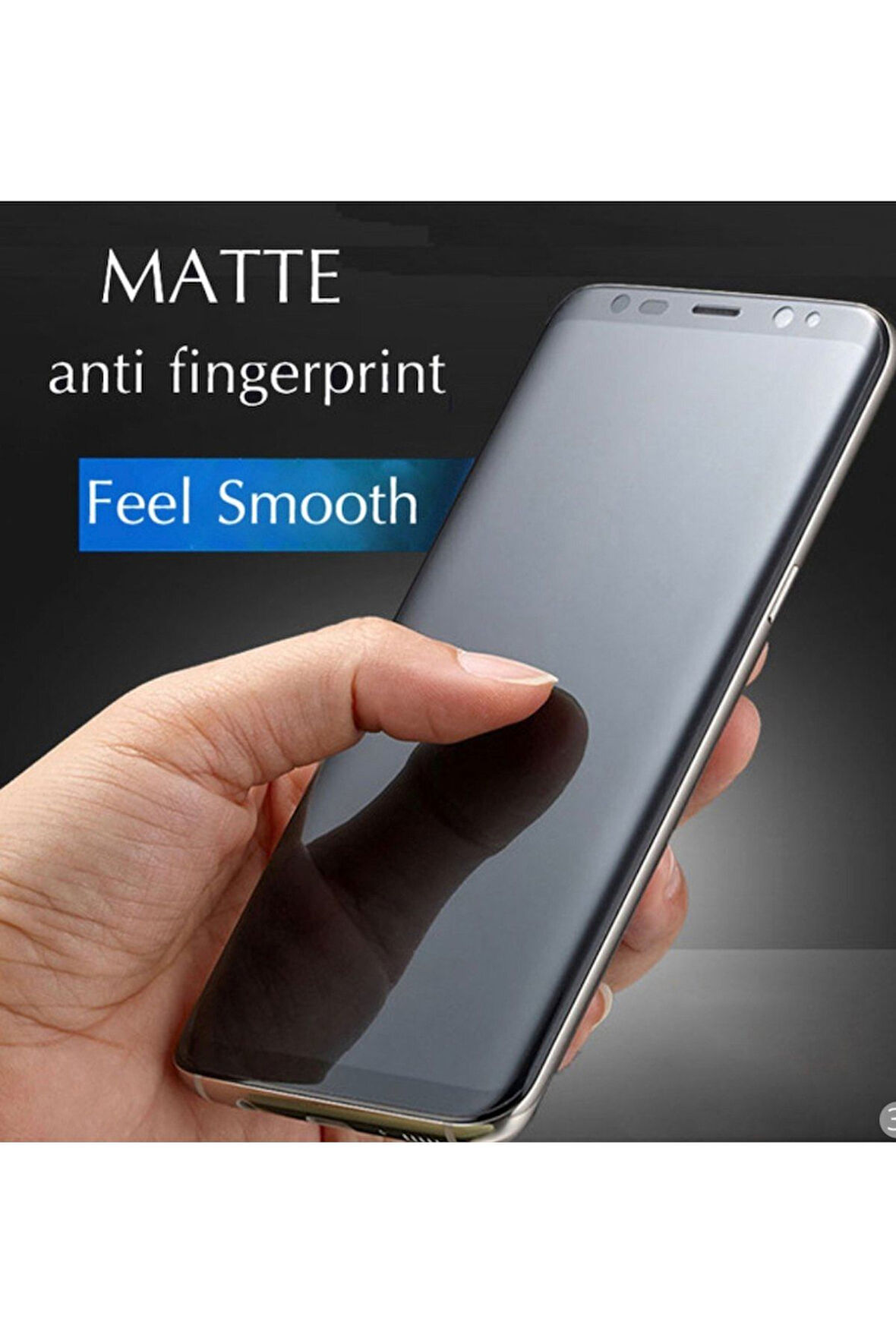 Samsung Galaxy S20 Uyumlu Mat Seramik Nano Tam Kaplayan Full Ekran Koruyucu