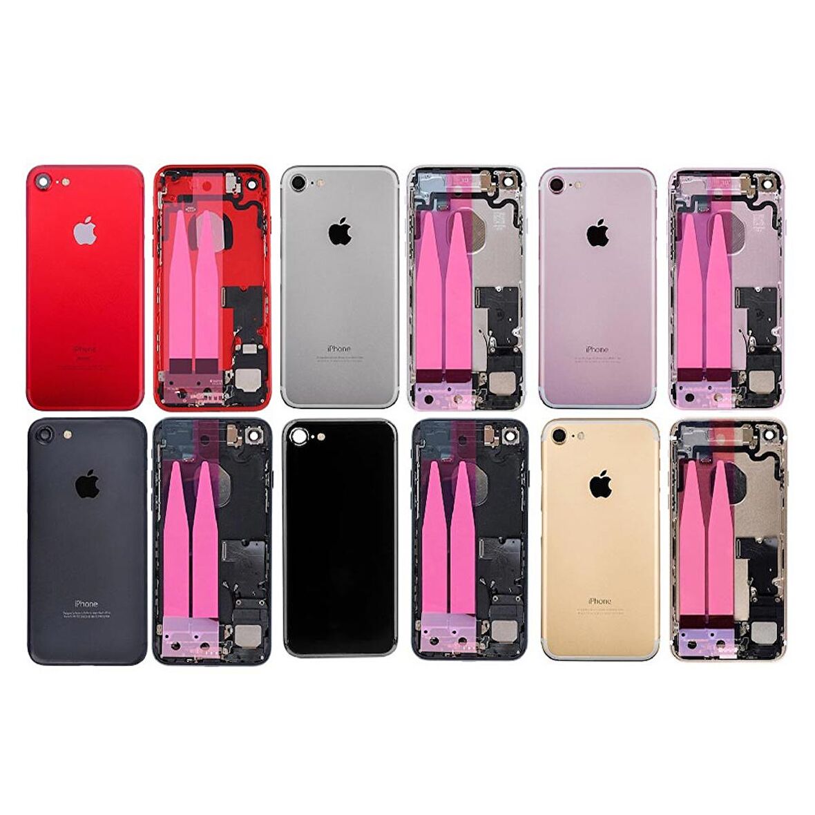 Apple iPhone 7 İle Uyumlu Dolu Kasa 
