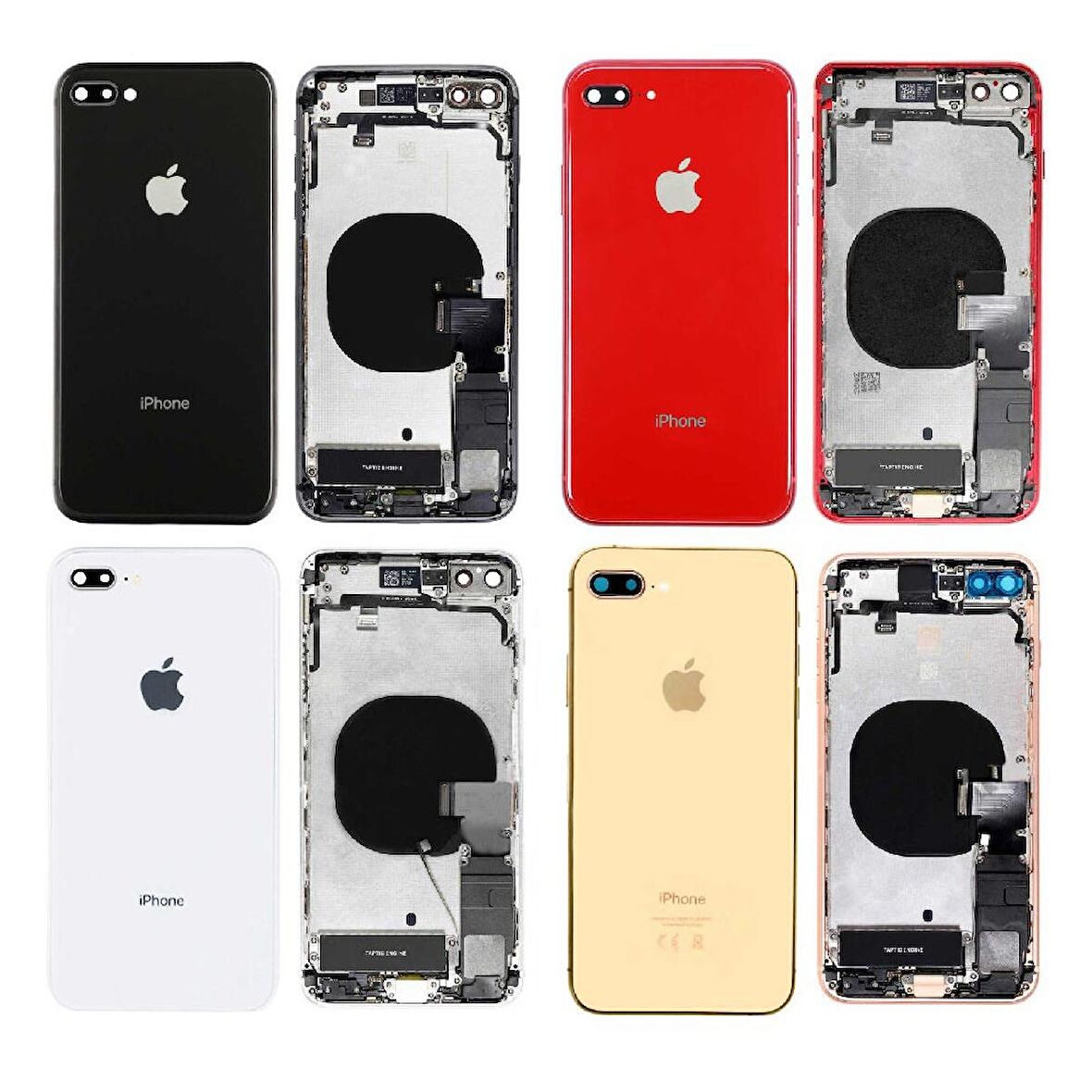 Apple iPhone 8 Plus İle Uyumlu Dolu Kasa 