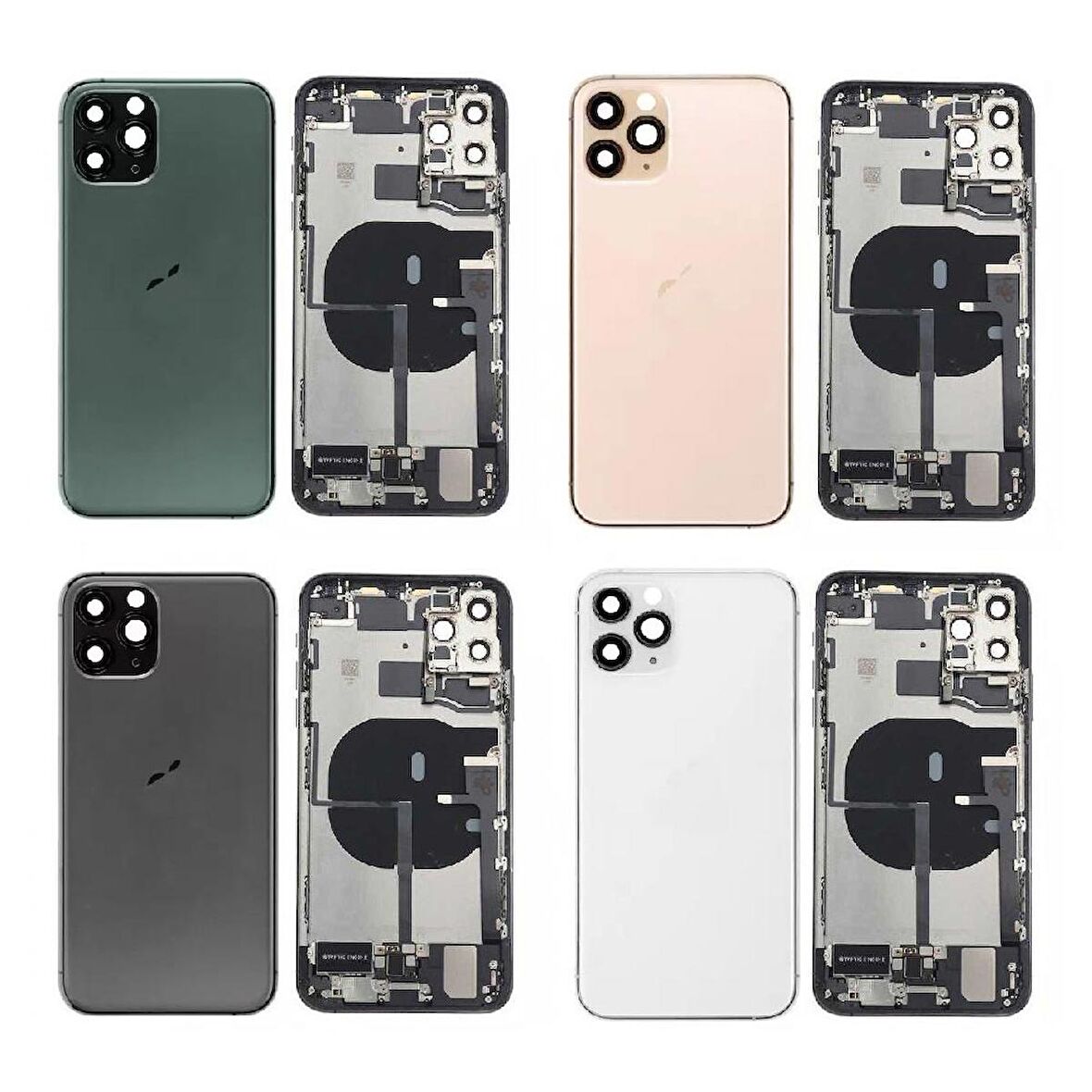 Apple iPhone 11 Pro Max İle Uyumlu Dolu Kasa 