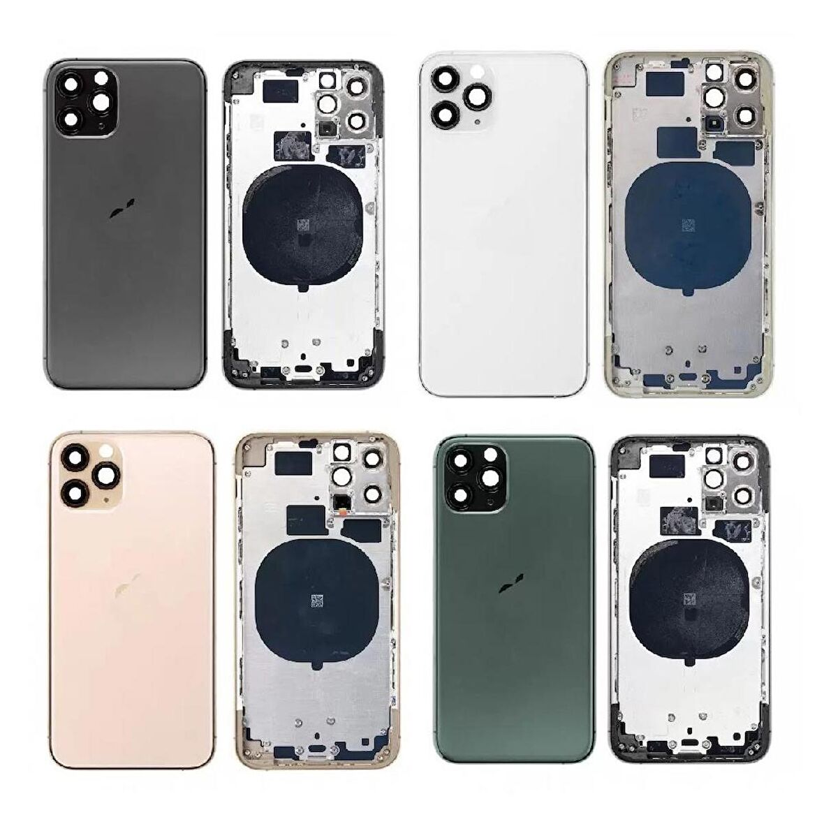 Apple iPhone 11 Pro İle Uyumlu Boş Kasa 