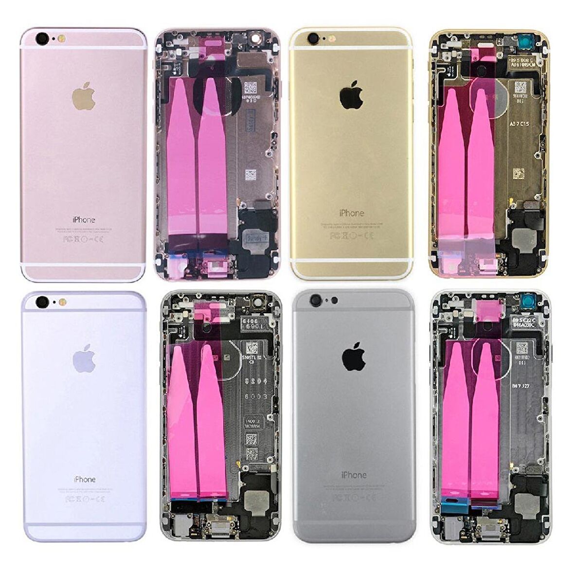 Apple iPhone 6 İle Uyumlu Dolu Kasa 