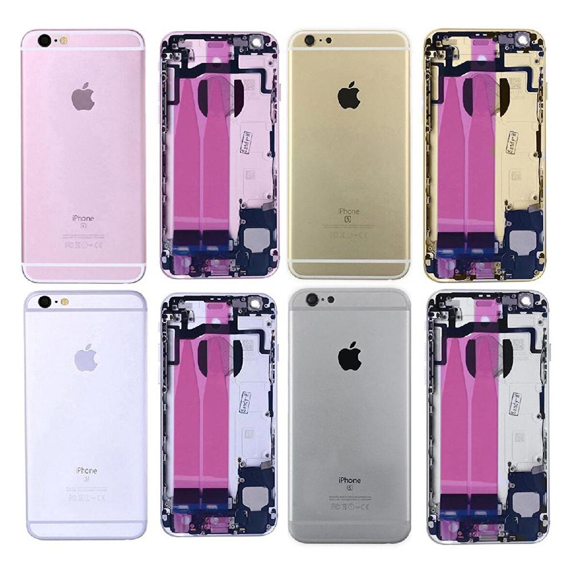 Apple iPhone 6S İle Uyumlu Dolu Kasa 