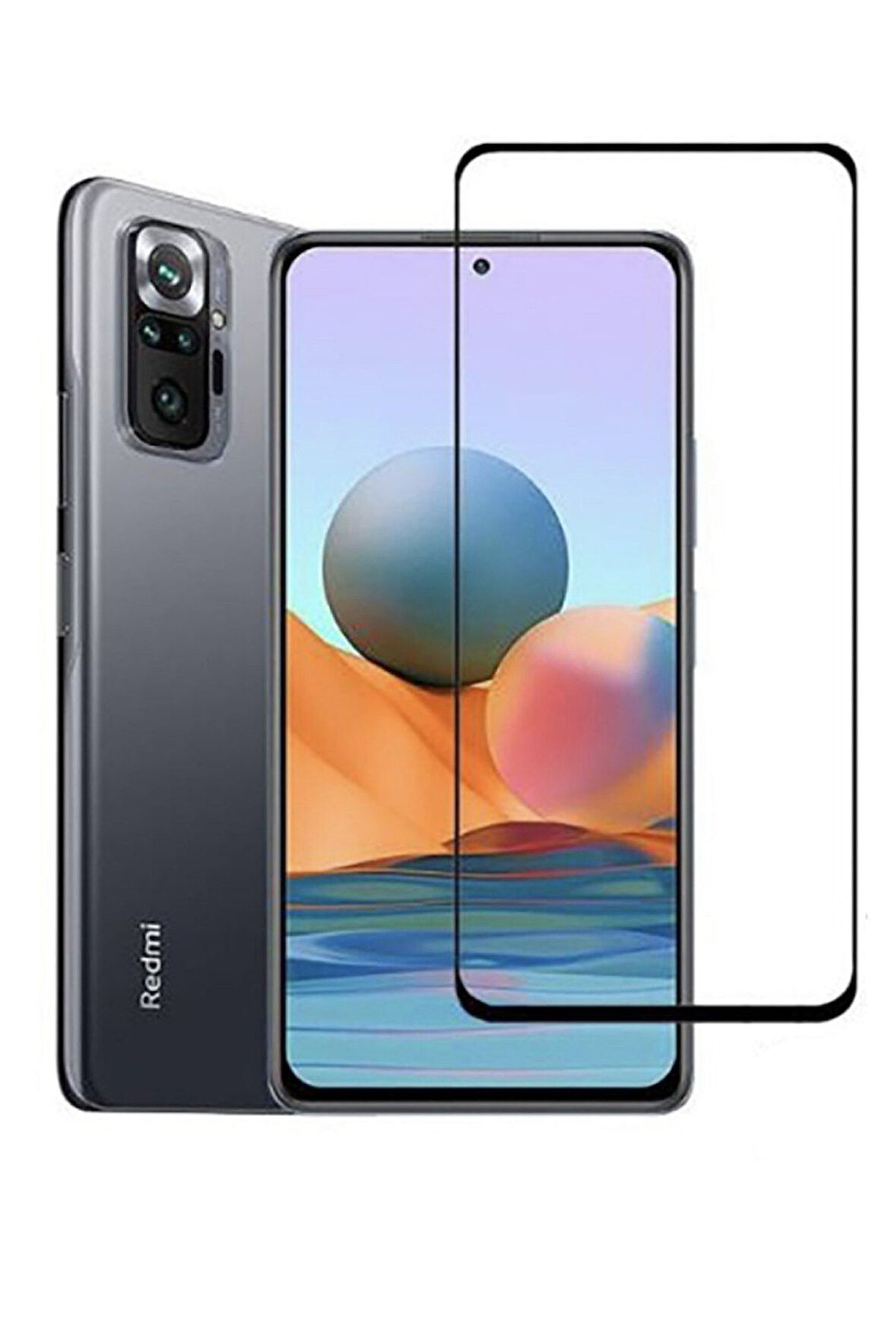 Xiaomi Redmi Note 10 Pro Uyumlu Seramik Nano Cam Tam Kaplayan Full Ekran Koruyucu