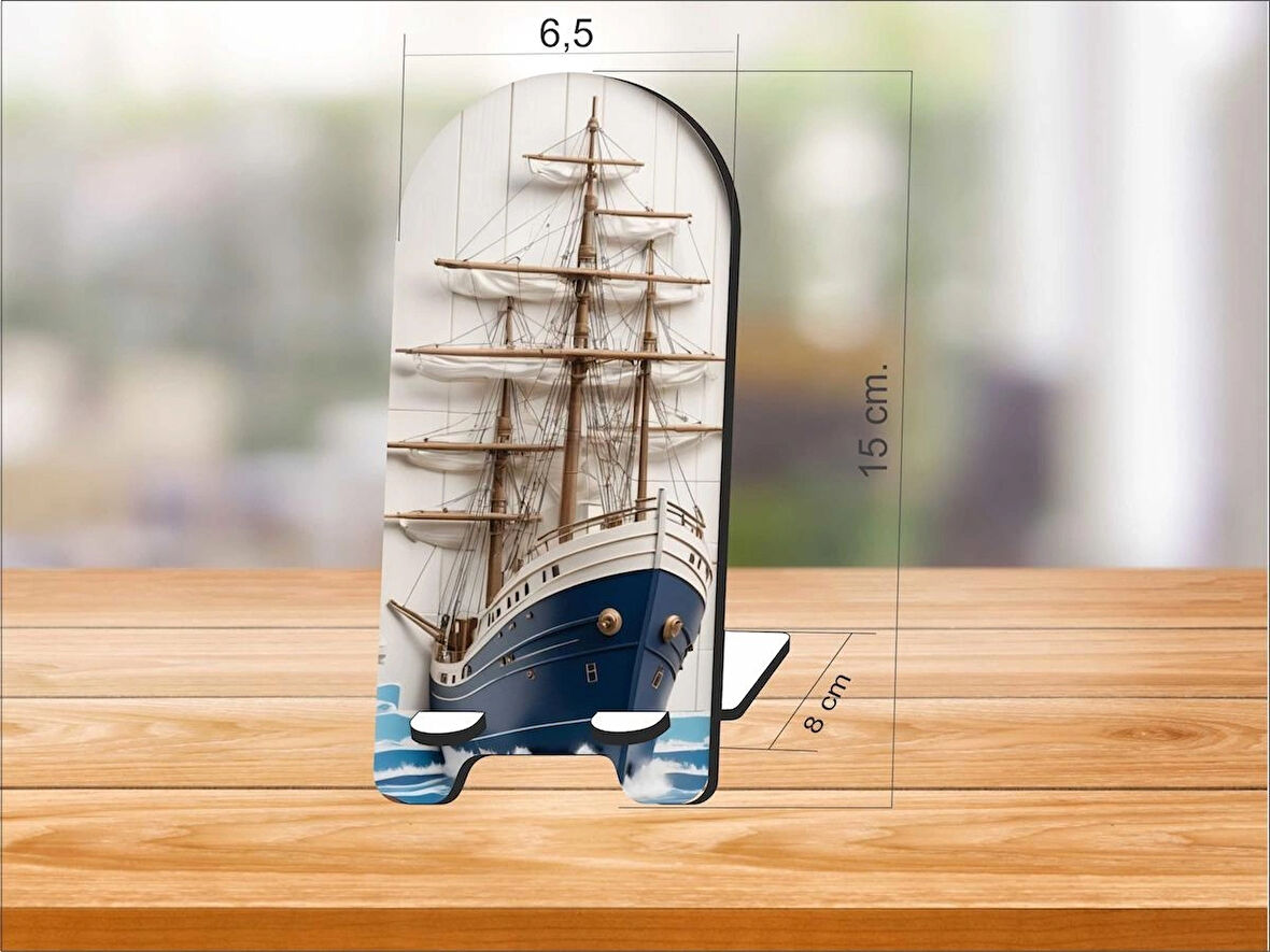 2 Adet Gemi Telefon Tutucu Masaüstü Telefon