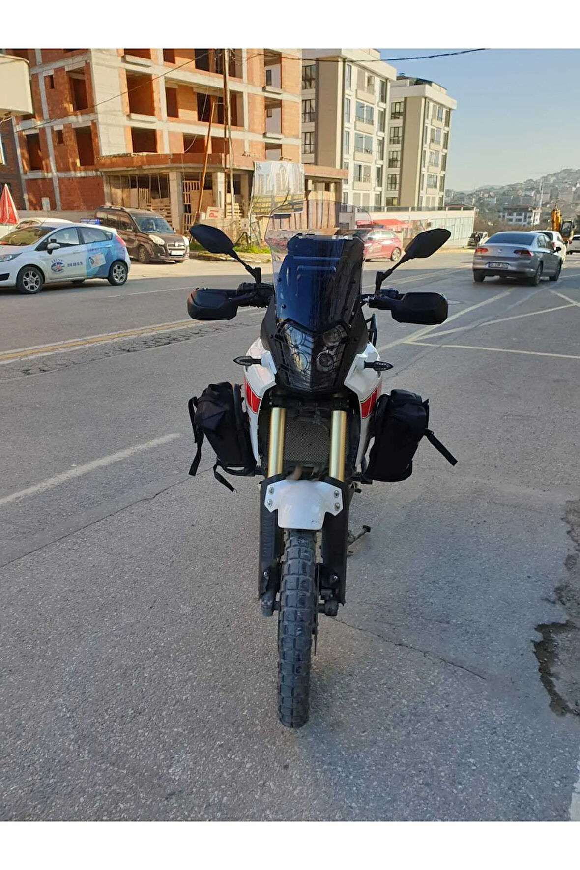 Yamaha Tenere Rall 700 Siperlik Ön Cam 2019 2023 Model 39cm Açıkfüme Renkli 4mm