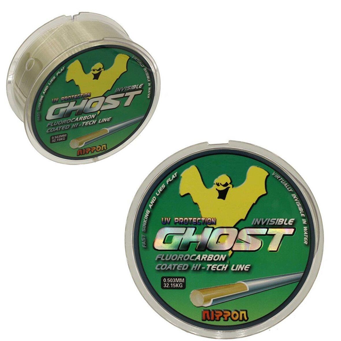 Nippon Ghost 180 mt Fluoro Carbon Misina 0,21 mm