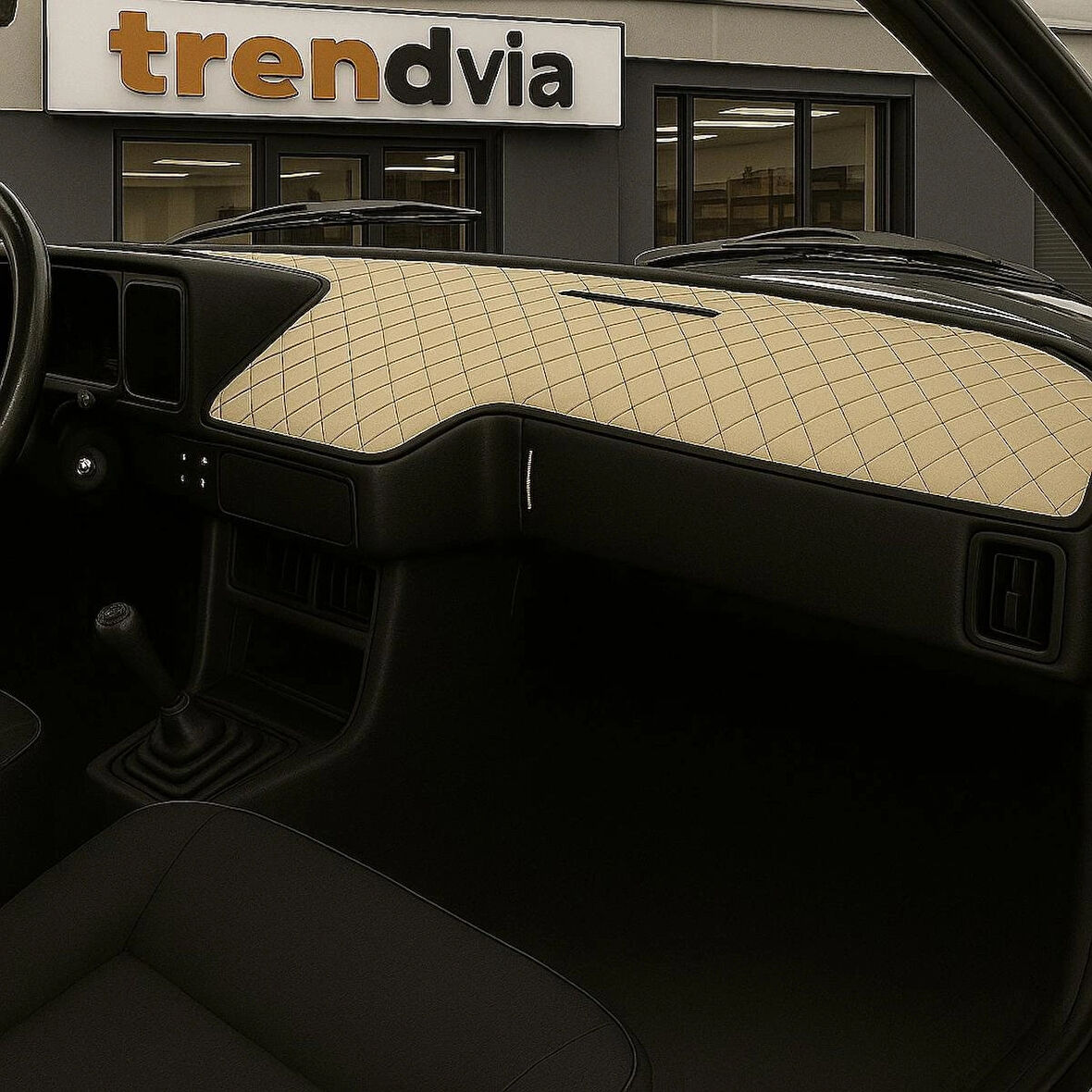 Tofaş Şahin Doğan Kartal Bej Renk Alçak Ön Göğüs Torpido Kaplama Koruma Örtüsü