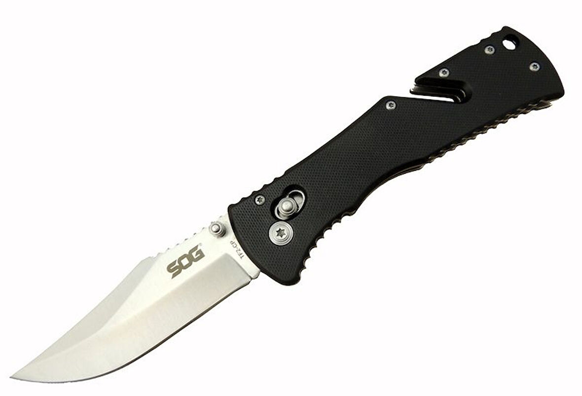 SOG TF2-CP RD Kurtarma Çakı 22 cm - Manuel, İp Kesme, Kılıflı