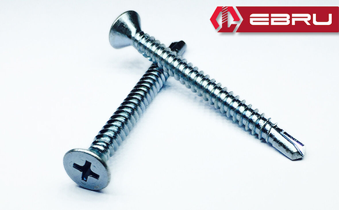 YHB Matkap Uçlu Sac Vidası 4,2x38 - 100 Adet