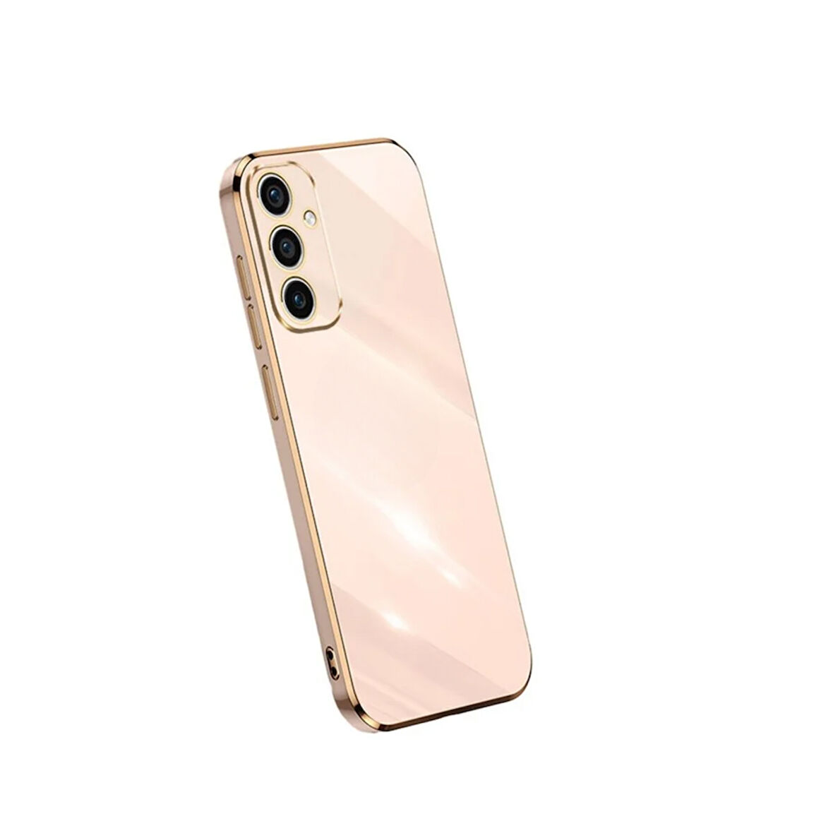 SAMSUNG A15  ŞANZELİZE KILIF LİLA