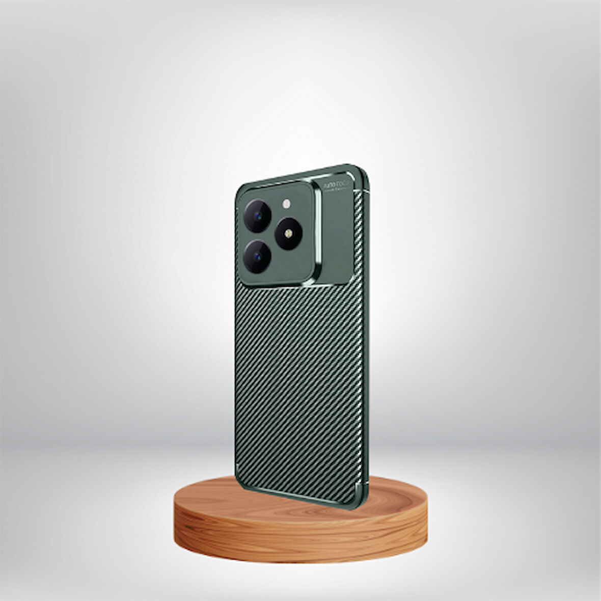 Realme C61 Tlp Focus Karbon Kapak YEŞİL