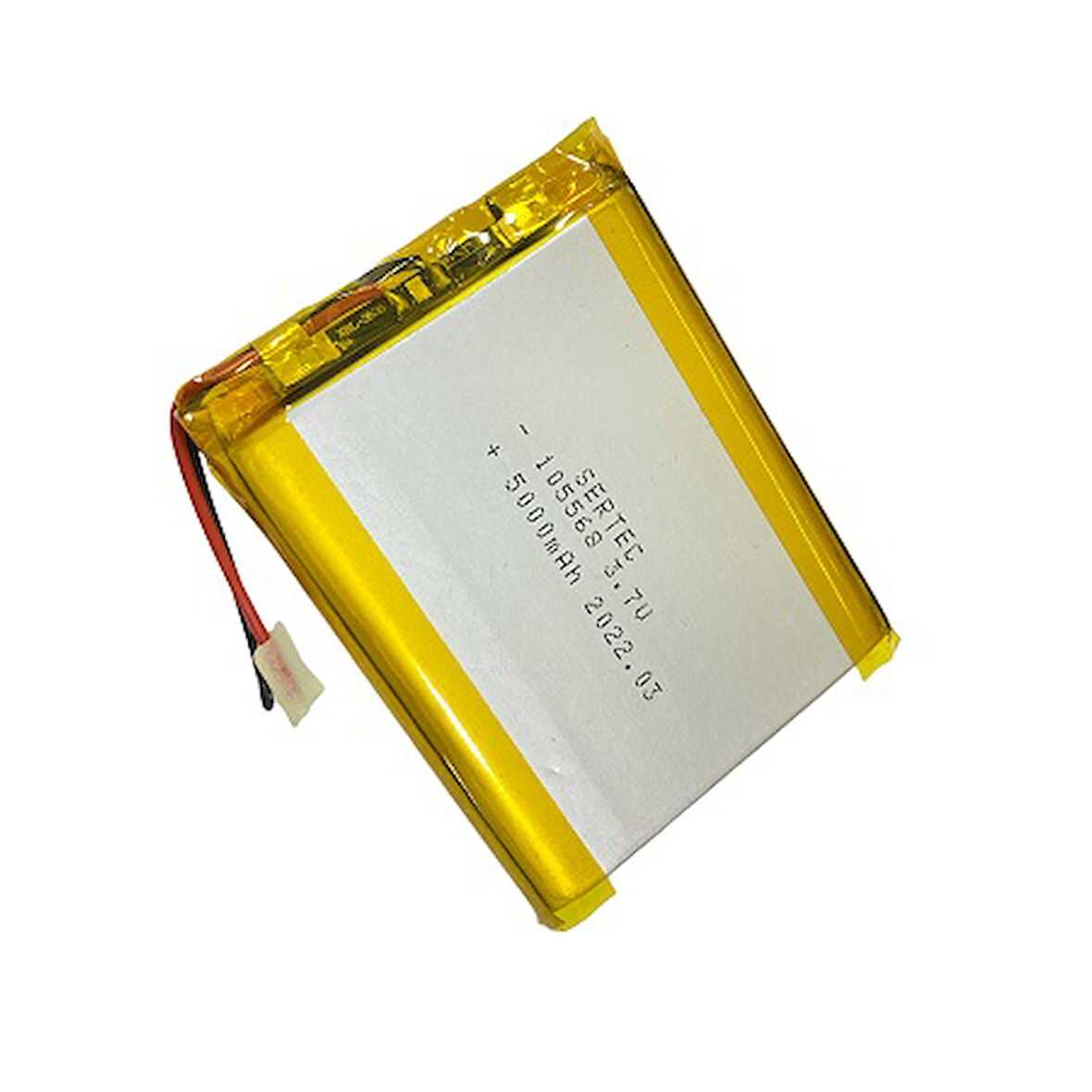 105568 3.7V 5000 mAh Li-Polymer Pil Devreli/1.5A