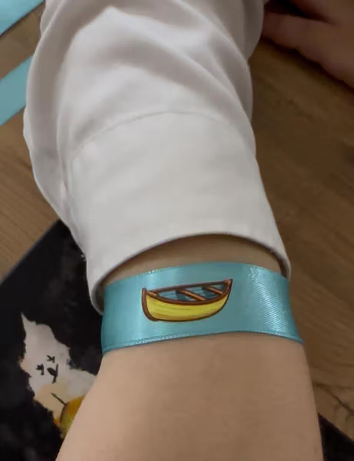 SUMUD FİLO MAVİ KURDELA 1 Adet