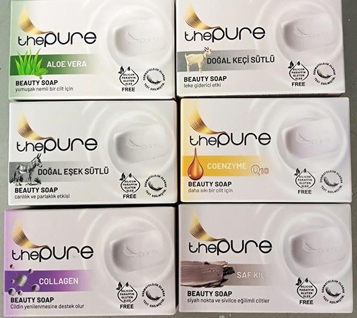The Pure ThePure Güzellik Sabunu 6'lı Set