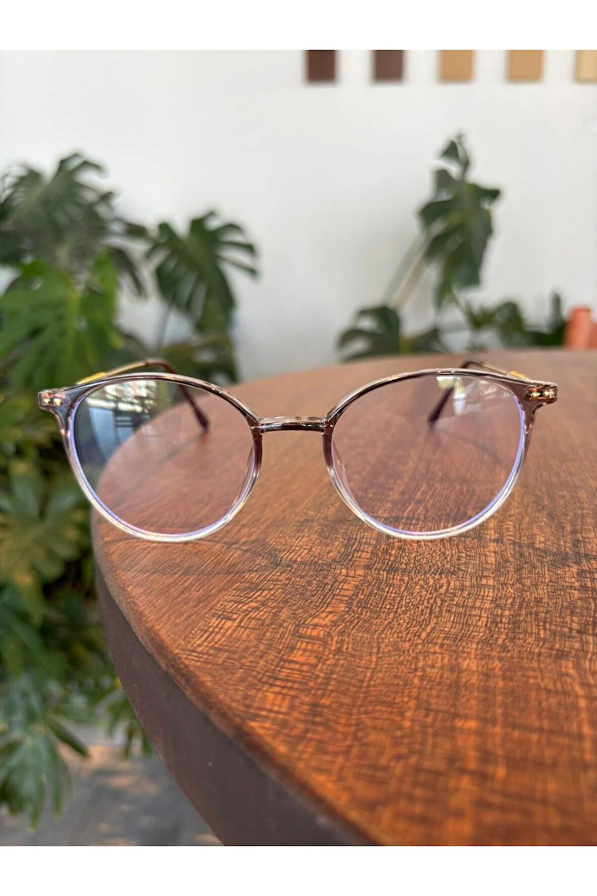 Thin Cat eye Hafif Metal Saplı Mavi Işık korumalı Gözlük |52 Ekartman |Optik uyumlu |Hafif Gözlük