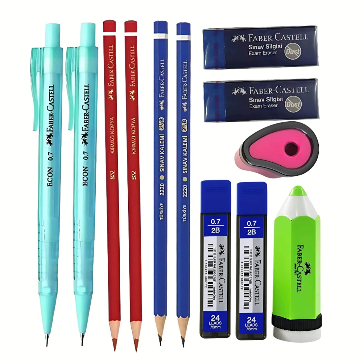 ThreeMB Toys Faber Castell Temel Kırtasiye Seti (12 parça)