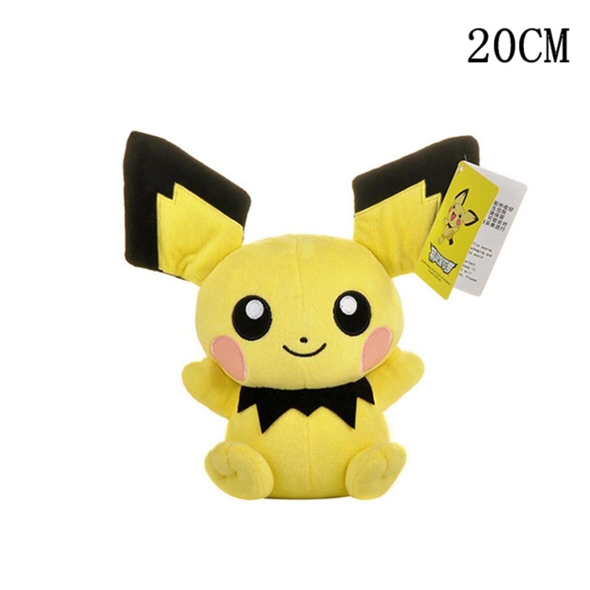 ThreeMB Toys Pokemon Orijinal Lisanslı Peluş Pichu