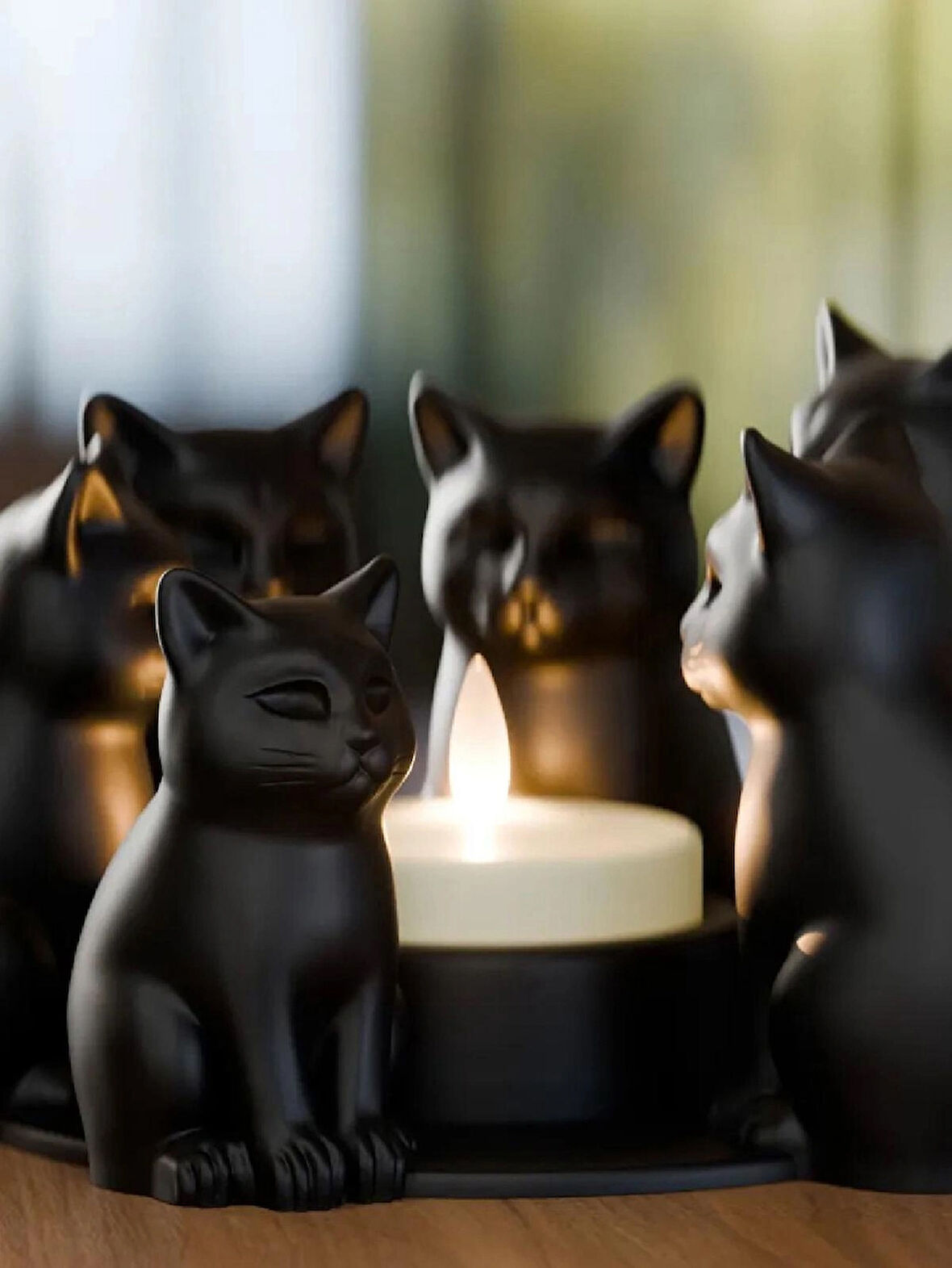 RİTÜEL KEDİ MUMLUK BİBLO (PLASTİK)