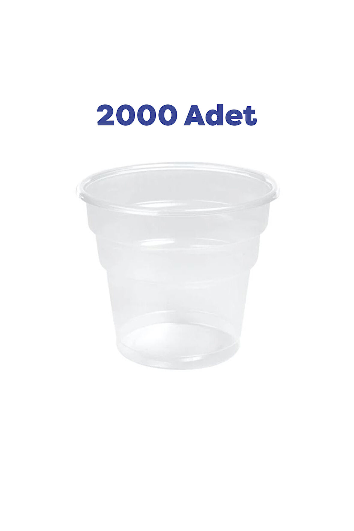 Tiri Store Plastik Çaycı Bardağı 160 cc 100 lü 20 Paket Toplam 2000 Adet