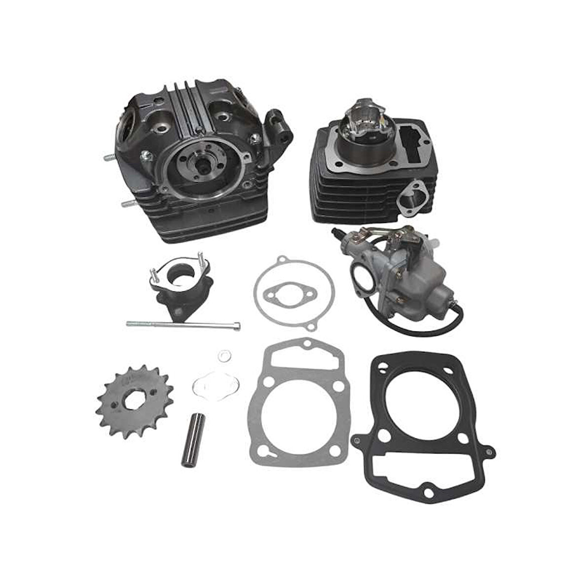 Kuba TK 03 Silindir-Silindir Kapağı-Karburatör Dönüşüm Seti 150 cc