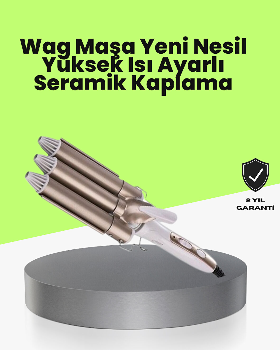 Her Saç Tipine Uygun, Hızlı Isınan Bukle Yapıcı – Evde Kuaför Kalitesinde Sonuç