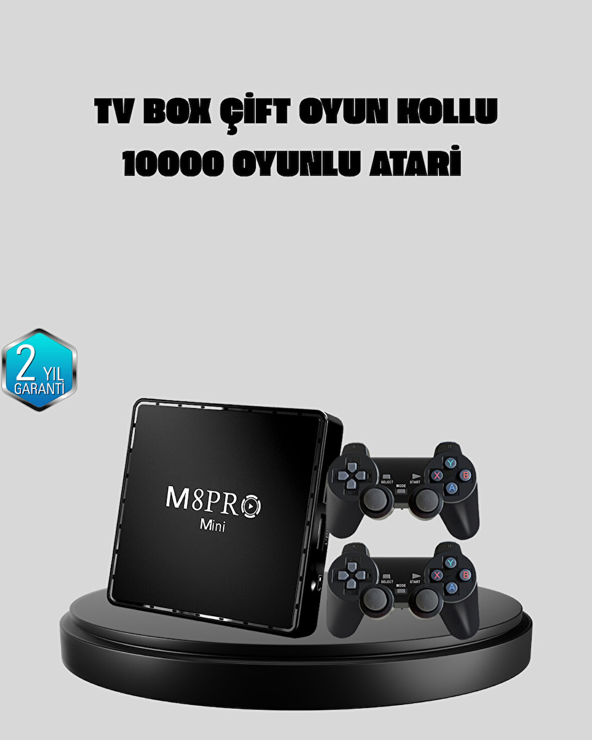 10K Ultra HD M8Pro Mini 2 – 64 GB Depolama, Android 12, Oyun ve TV Deneyimi Bir Arada