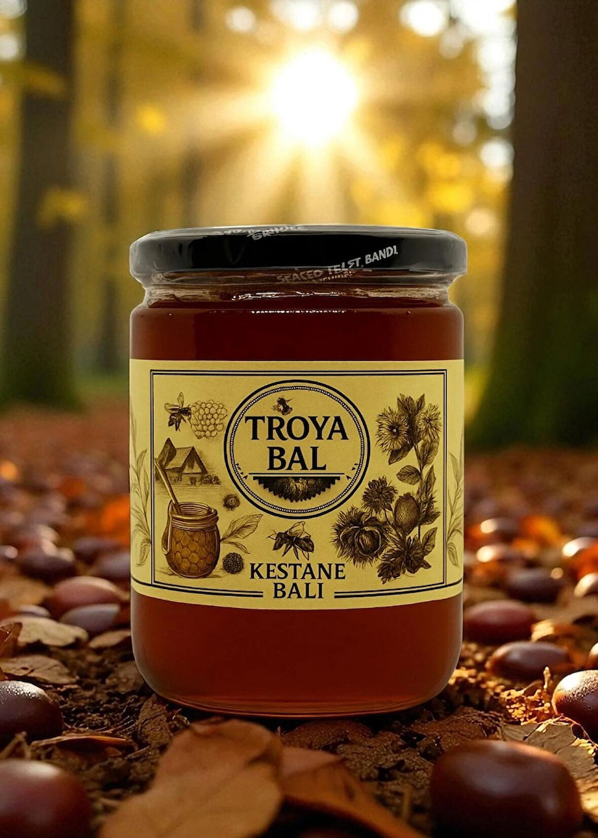 Troya Kestane Balı 850 g