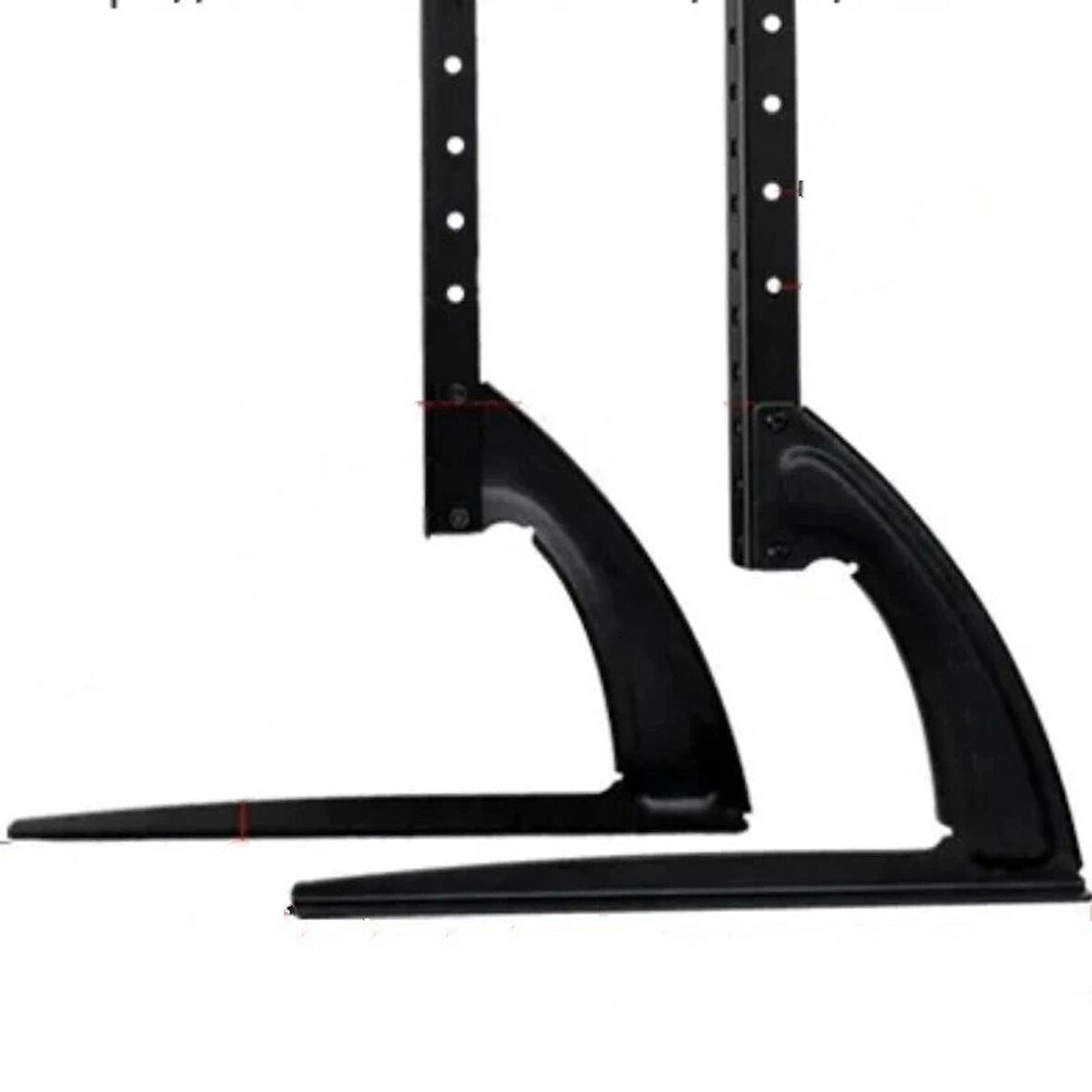 32-75" Evrensel Masaüstü TV Lcd Led Standı Sabit Ekran Yükseklik Ayarlanabilir Şık Dayanıklı Tasarım