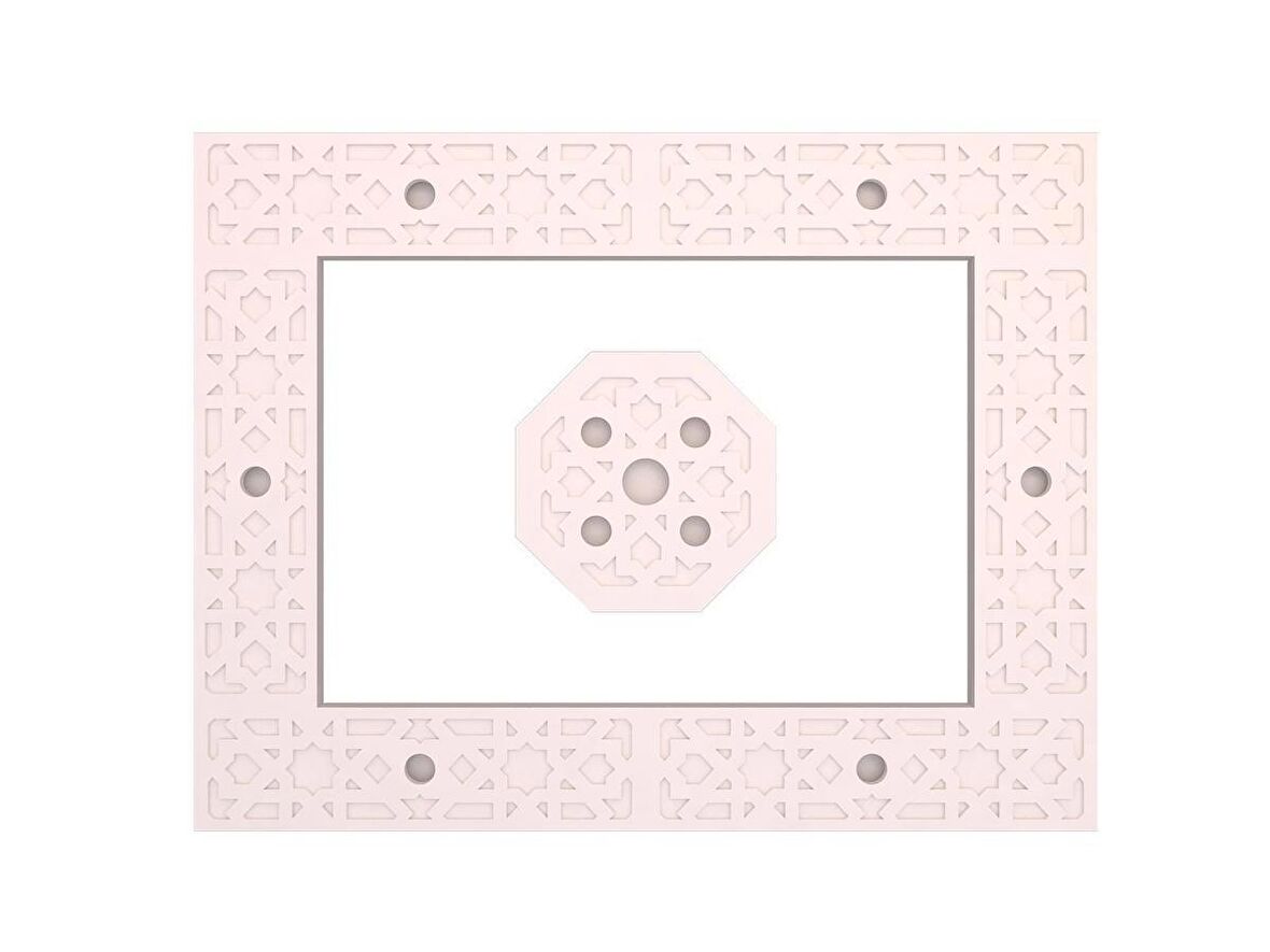 Motifpiyer Motifli Tavan Göbegi Led Spotlu Tmg -14-D-150Cmx200Cm