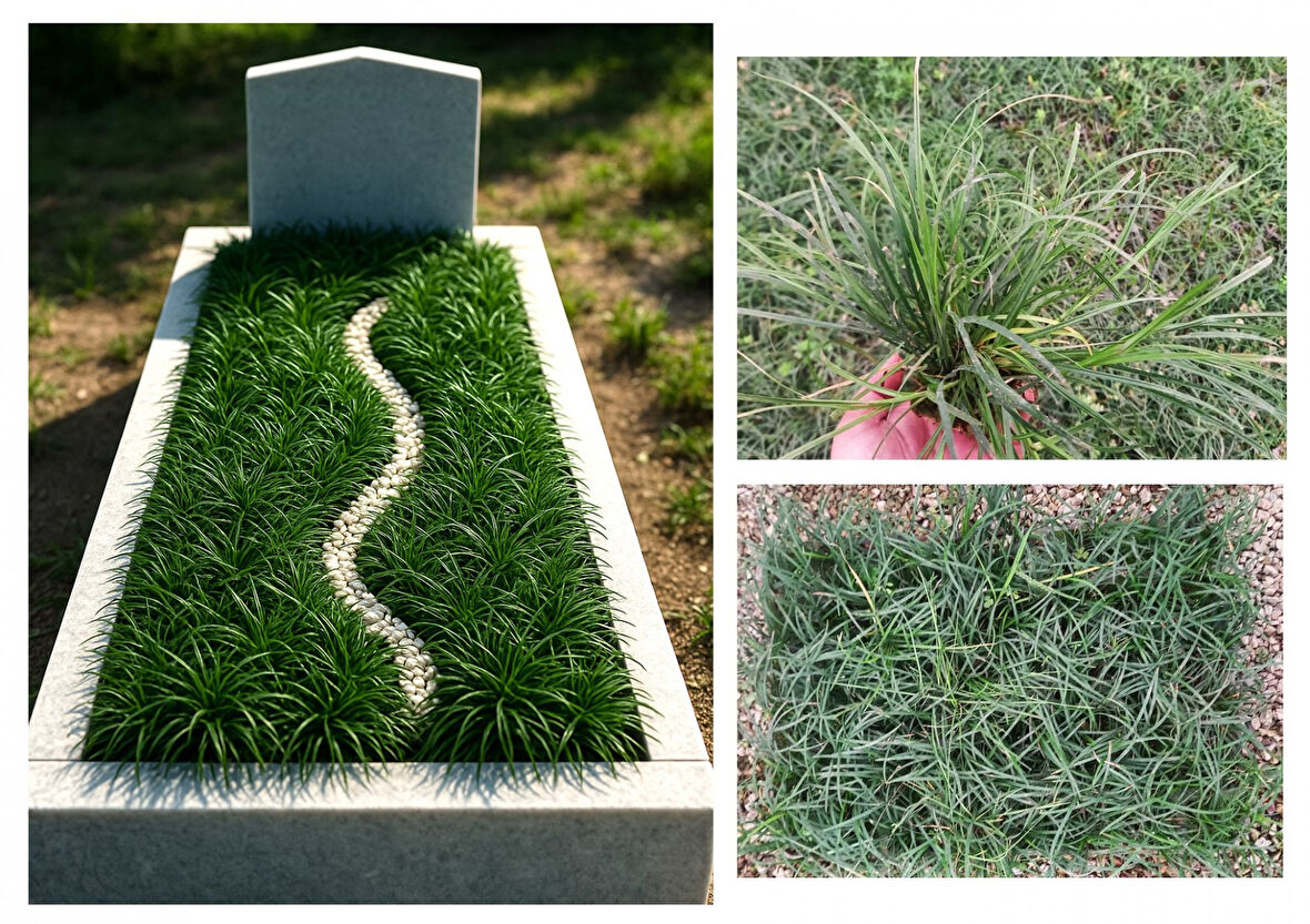 MEZAR - KABİR OSMANLI ÇİMİ SETİ - 100 ADET GÖLGE ÇİMİ