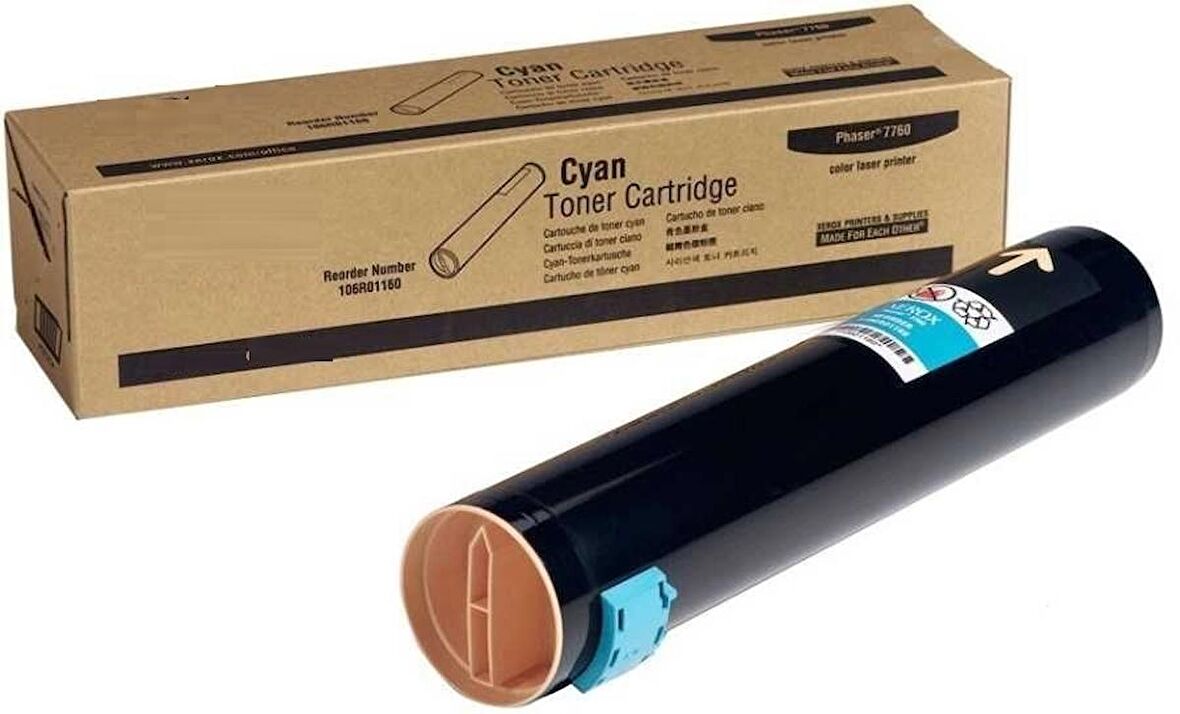 Xerox Phaser 7760-106R01160 Mavi Muadil Toner