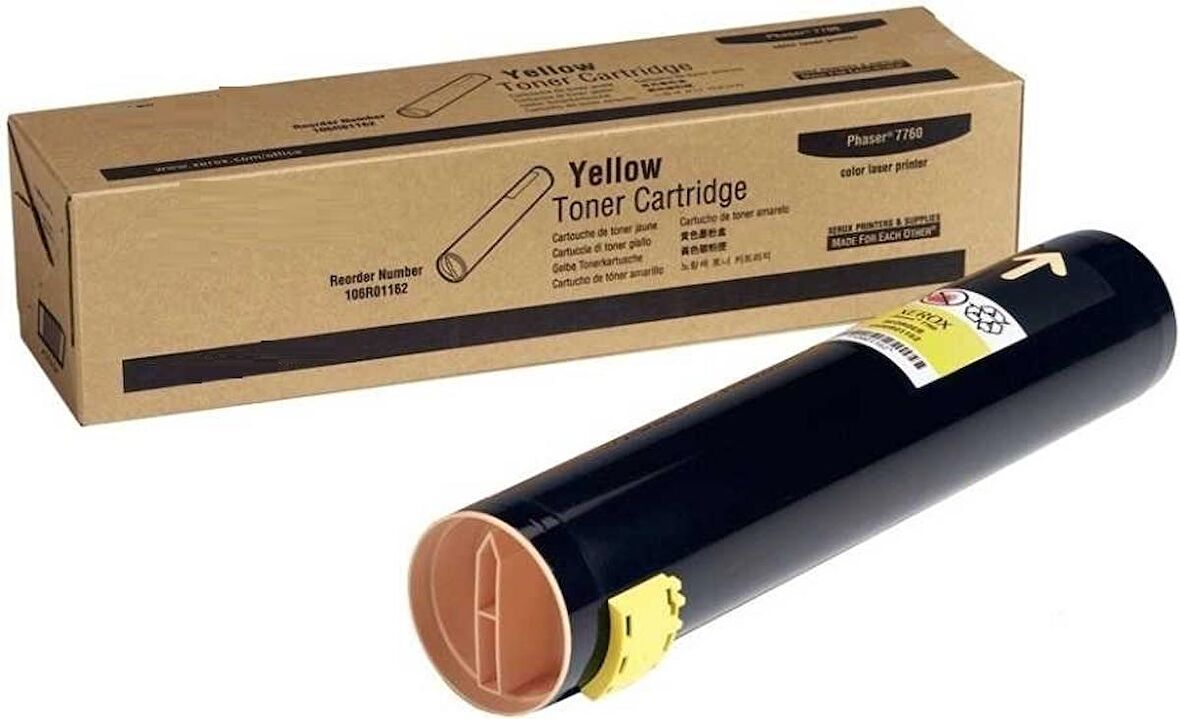 Xerox Phaser 7760/106R01162 Muadil Sarı Toner
