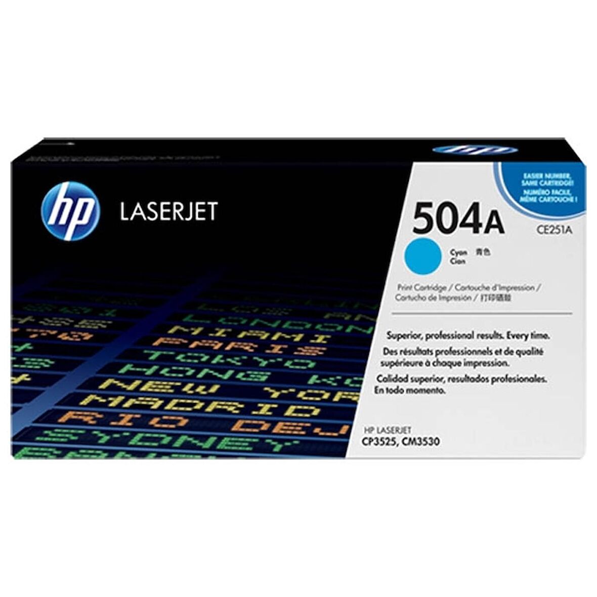 Hp 504A-CE251A Orjinal Mavi Toner