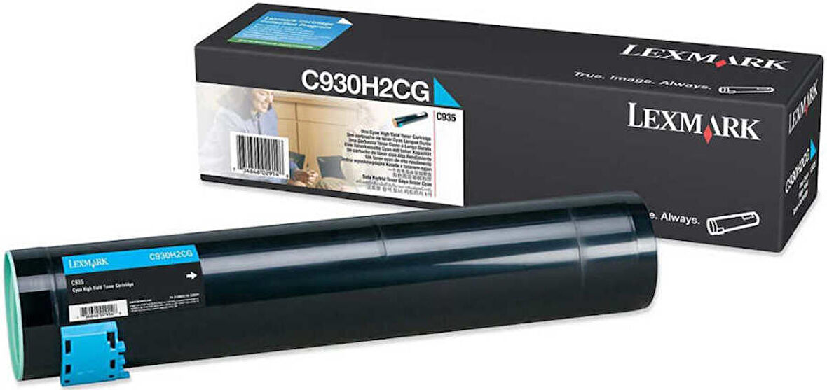 Lexmark C935-C930H2CG Mavi Orjinal Toner