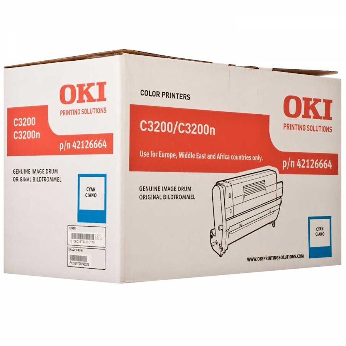 Oki C3200-42126664 Orjinal Mavi Drum Ünitesi