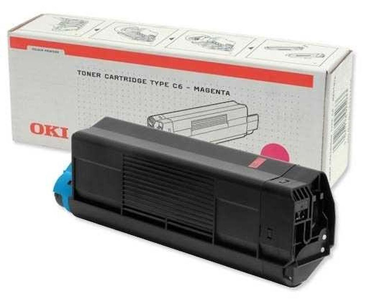 Oki C3100-42804575 Orjinal Kırmızı Toner