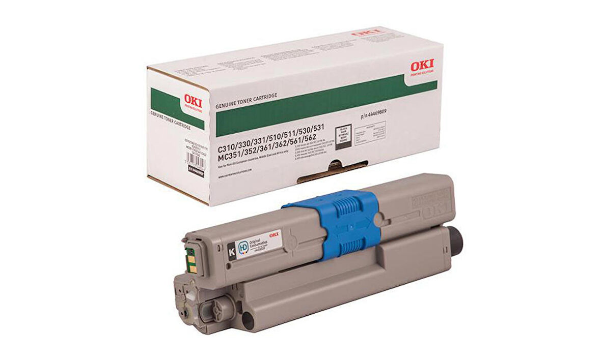 Oki C310-44469809 Siyah Orjinal Toner